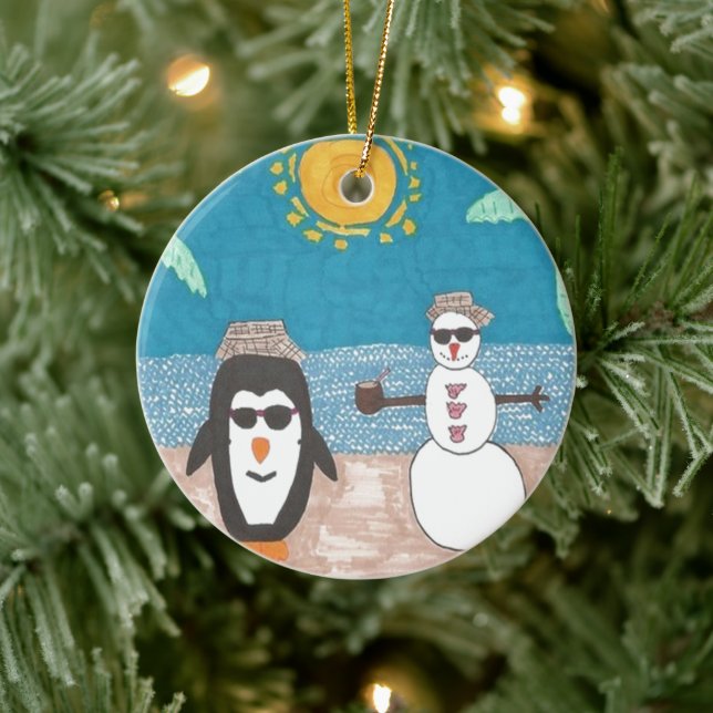 Christmas Vacation Ceramic Tree Decoration (Tree)