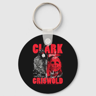 Christmas Vacation Clark Griswold Hockey Mask Holi Key Ring