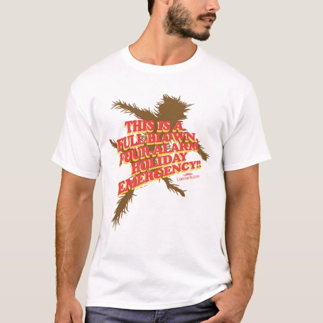 Christmas Vacation | Four-Alarm Holiday Emergency T-Shirt (Front)