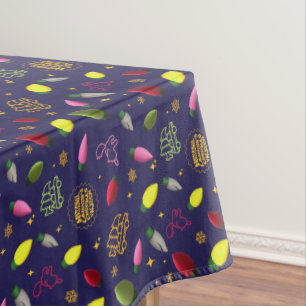 Christmas Vacation Holiday Pattern Tablecloth