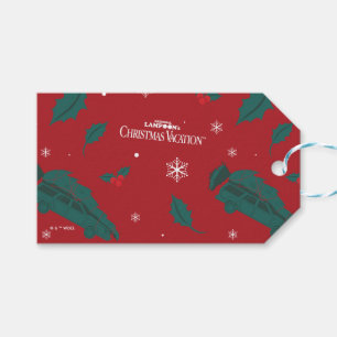 Christmas Vacation Holly Pattern Gift Tags