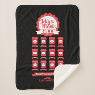 Christmas Vacation Jelly of the Month Club Sherpa Blanket