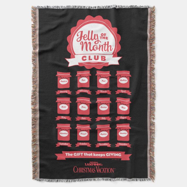 Christmas Vacation | Jelly of the Month Club Throw Blanket (Front Vertical)