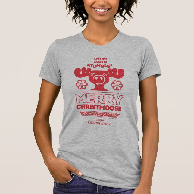Christmas Vacation | Merry Christmoose T-Shirt (Front)