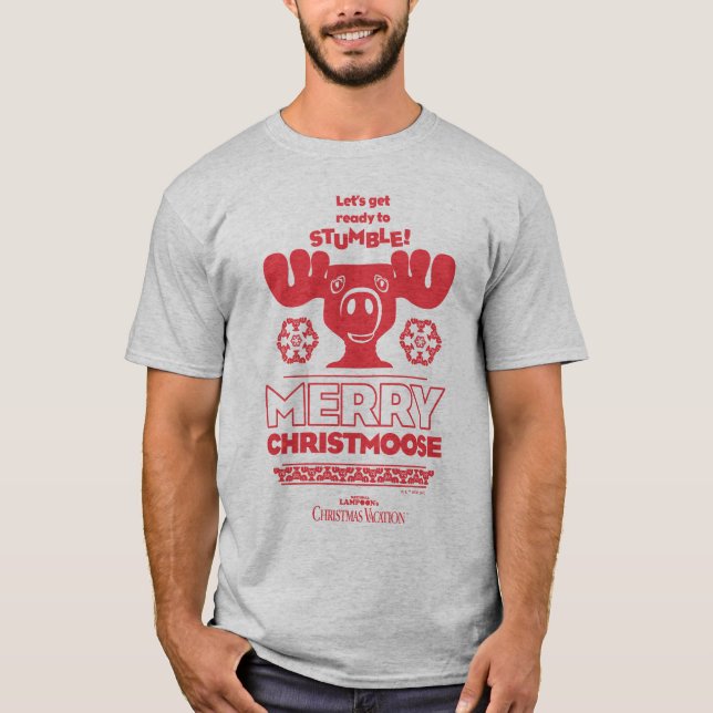 Christmas Vacation | Merry Christmoose T-Shirt (Front)