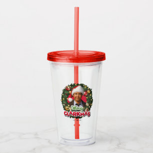 Christmas Vacation Merry Clarkmas Acrylic Tumbler