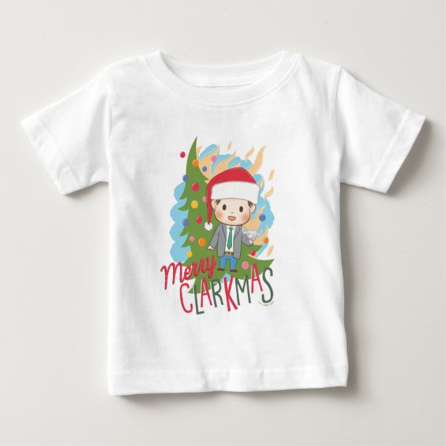 Christmas Vacation Merry Clarkmas Baby T-Shirt (Front)