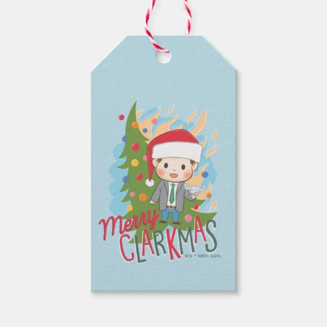 Christmas Vacation Merry Clarkmas Gift Tags (Front)