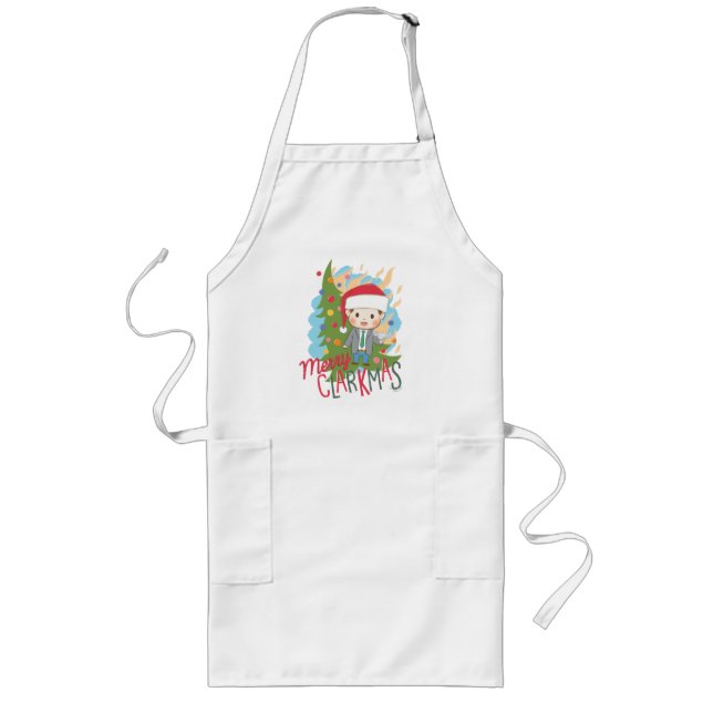 Christmas Vacation Merry Clarkmas Long Apron (Front)