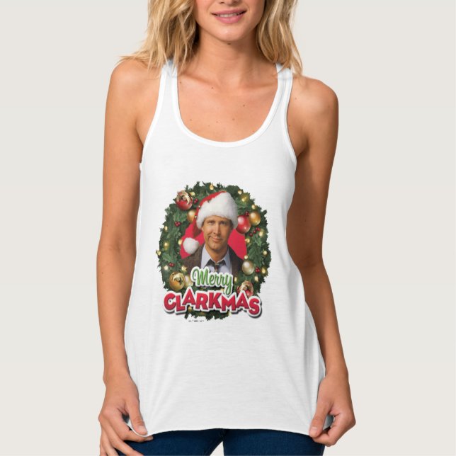 Christmas Vacation | Merry Clarkmas Singlet (Front)