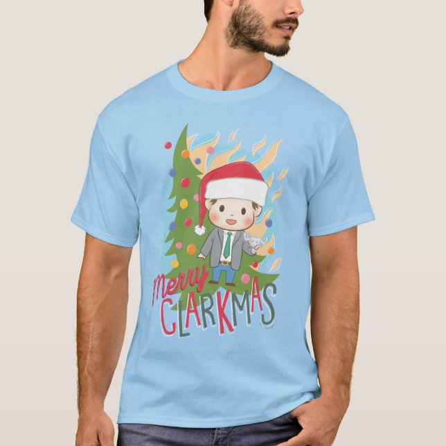 Christmas Vacation Merry Clarkmas T-Shirt (Front)