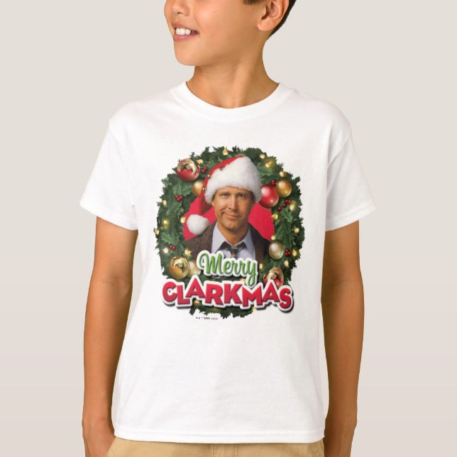Christmas Vacation | Merry Clarkmas T-Shirt (Front)
