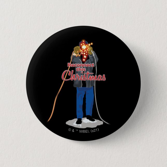 Christmas Vacation | Reconnect this Christmas 6 Cm Round Badge (Front)