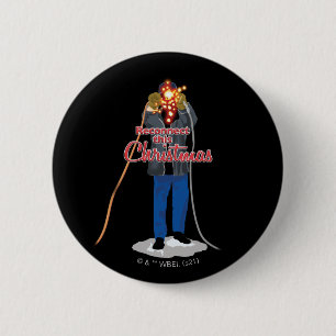 Christmas Vacation Reconnect this Christmas 6 Cm Round Badge