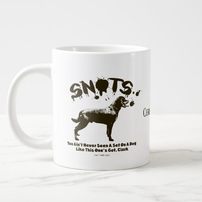 Christmas Vacation | Snots Large Coffee Mug (Left)