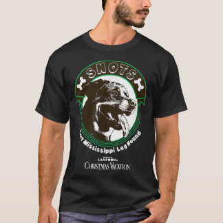 Christmas Vacation Snots Mississippi Leg Hound T-Shirt