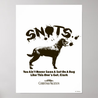 Christmas Vacation | Snots Poster