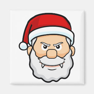 christmas vampire santa magnet