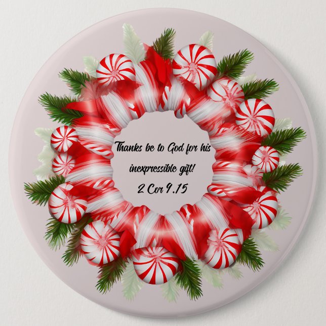 Christmas verse Button (Front)