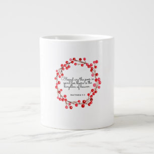 Christmas Verse Mug Matthew 5:3