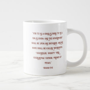 Christmas verse Specialty Mug