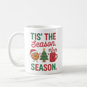 Christmas vibes coffee mug