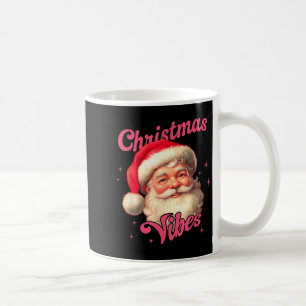 Christmas Vibes Funny Skibidi Rizzmas Santa Vintag Coffee Mug