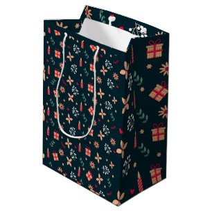 Christmas Vibes Medium Gift Bag