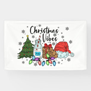 Christmas Vibes Party  Banner