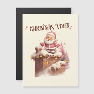 Christmas Vibes Pink Santa