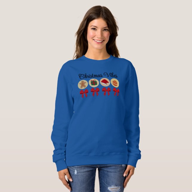Christmas Vibes Sweatshirt (Front Full)