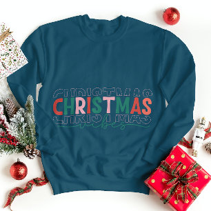 Christmas Vibes Sweatshirt Winter Holiday Season