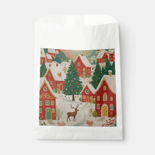 Christmas Village Favour Bags