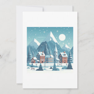 christmas village invitation