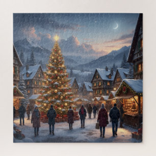 Christmas Village Jigsaw Puzzle
