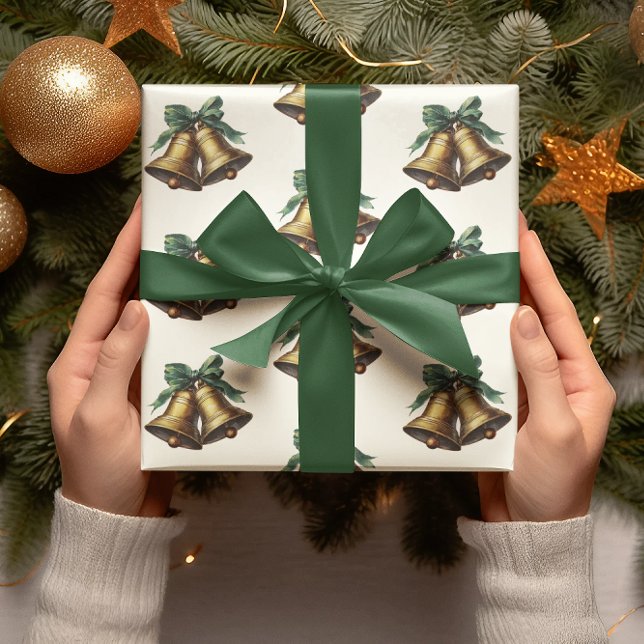 Christmas Vintage Bells Wrapping Paper (Creator Uploaded)