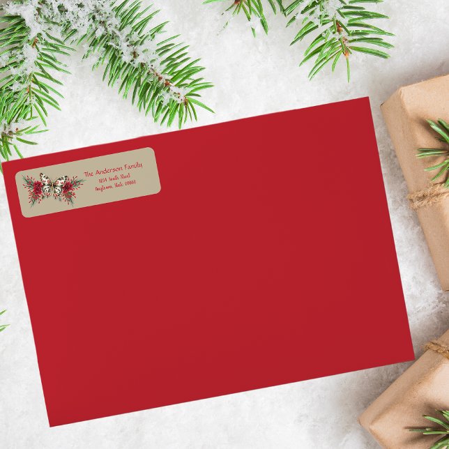 Christmas Vintage Butterfly Poinsettia Holiday (Creator Uploaded)