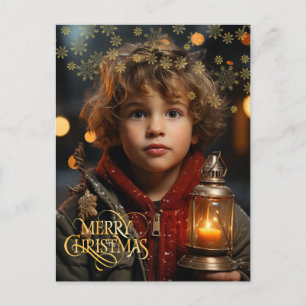 Christmas. Vintage. Congratulation. Postcard