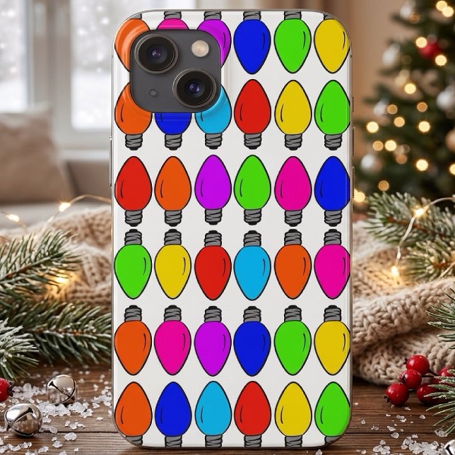 Christmas Vintage Lightbulbs Case-Mate iPhone Case (Creator Uploaded)