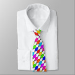Christmas Vintage Lightbulbs Neck Tie<br><div class="desc">Neck Tie, business suite attire apparel and fun casual fashion statement accessory with Christmas Vintage Lightbulbs artwork design image custom printed to order with original artwork design images by The Fabric Seal Tie Shop at Zazzle #ZazzleMade https://www.zazzle.com/store/thefabricsealtieshop. These Vintage Style Xmas Light Bulbs are in classic favourite colours of blue,...</div>