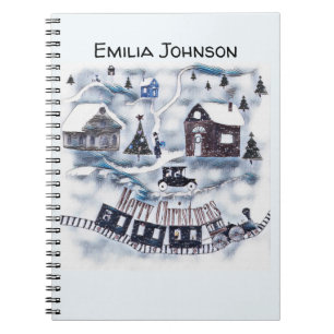 Christmas , Vintage Notebook