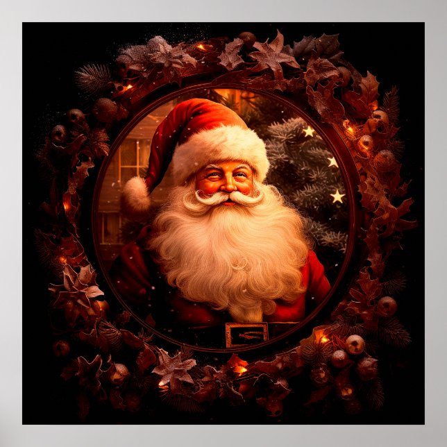 Christmas Vintage Poster (Front)