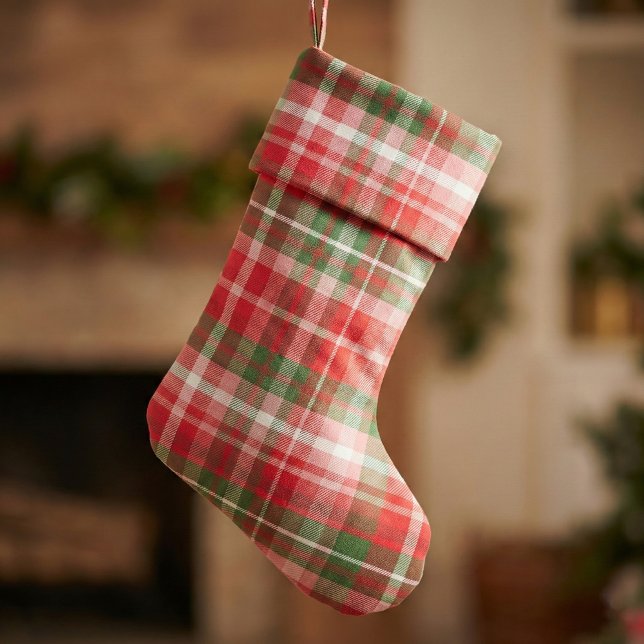Christmas Vintage Retro Country Plaid Pattern  Fabric (Creator Uploaded)