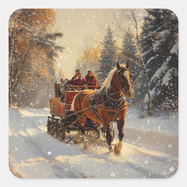 Christmas Vintage Stickers (Front)