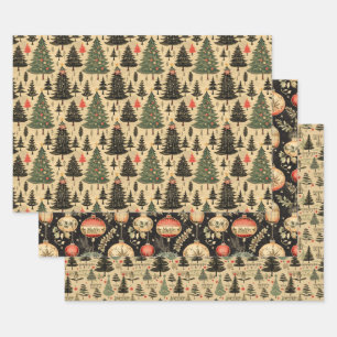 Christmas Vintage Wrapping Paper