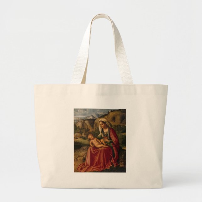 CHRISTMAS VIRGIN LARGE TOTE BAG (Front)