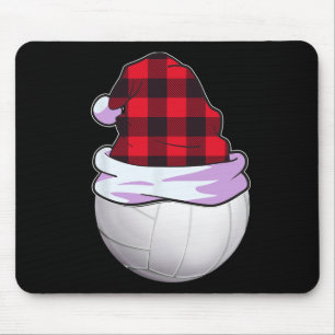 Christmas Volleyball Men Beach Volleyball Player G Mouse Pad