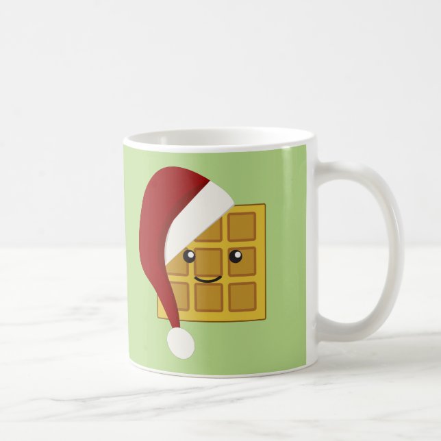 Christmas Waffle Coffee Mug (Right)