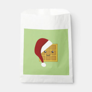 Christmas Waffle Favour Bags