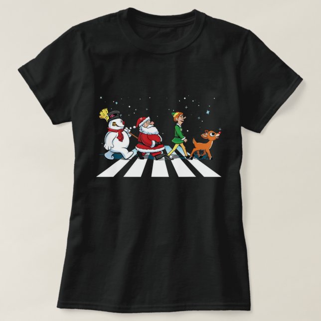 Christmas Walk T-Shirt (Design Front)